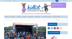 Desktop Screenshot of mykidlist.com